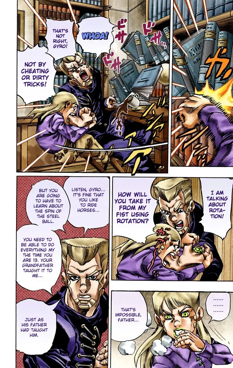 JoJo's Bizarre Adventure Steel Ball Run Colored Manga — Chapter 20 — Page 18