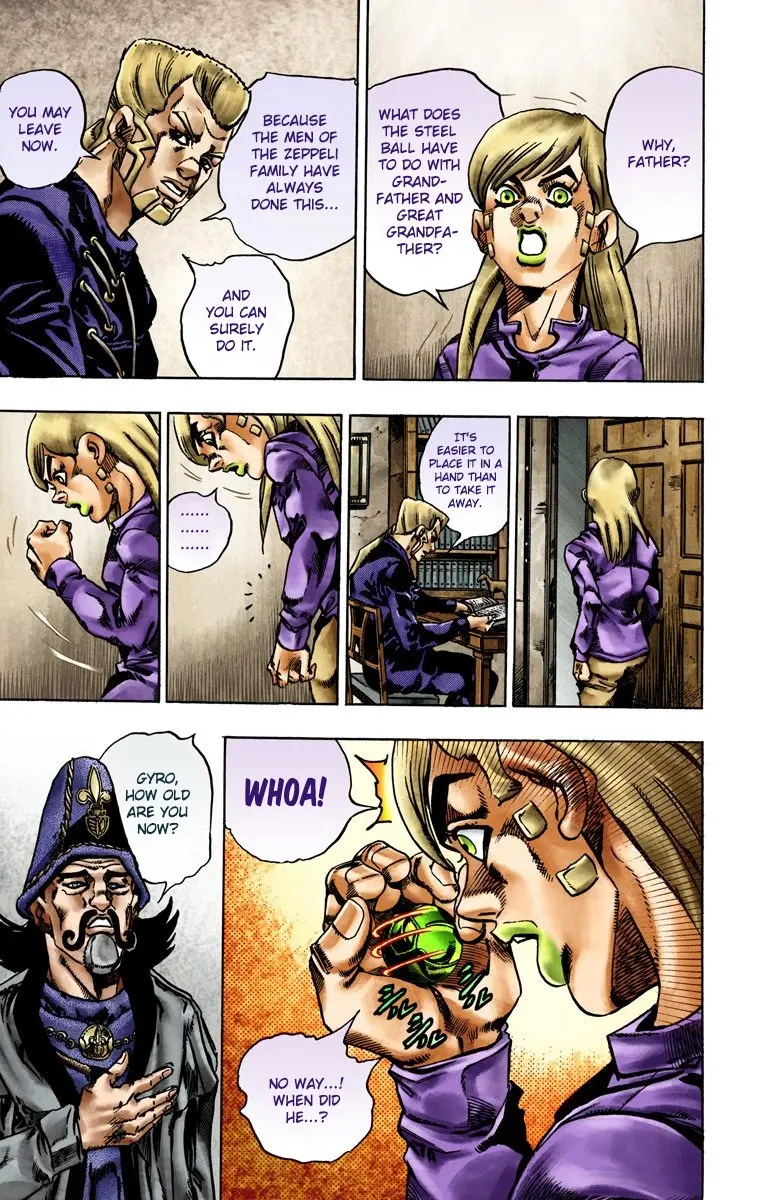 JoJo's Bizarre Adventure Steel Ball Run Colored Manga — Chapter 20 — Page 19