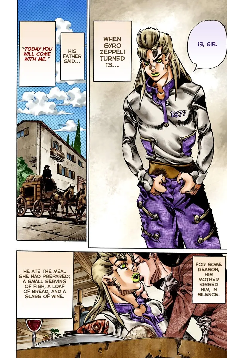 JoJo's Bizarre Adventure Steel Ball Run Colored Manga — Chapter 20 — Page 20