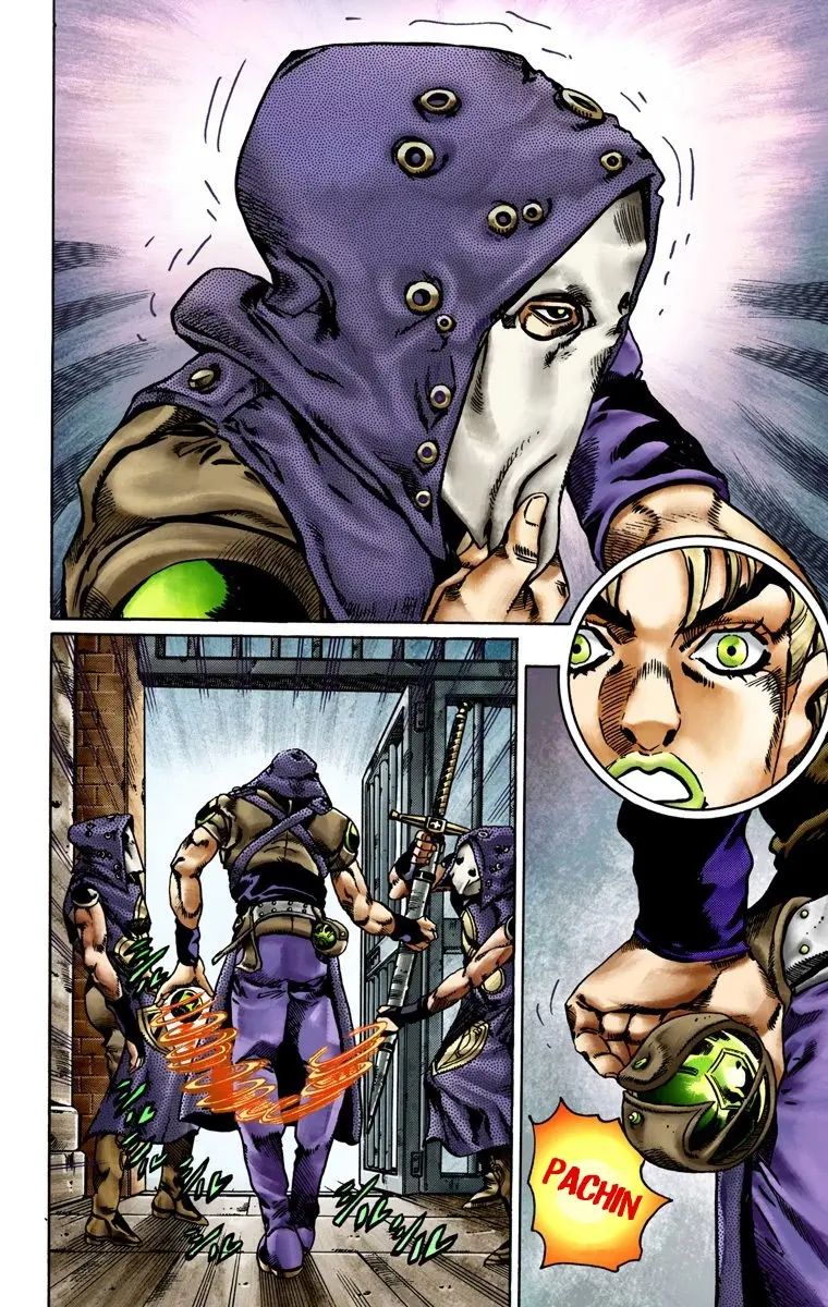 JoJo's Bizarre Adventure Steel Ball Run Colored Manga — Chapter 20 — Page 24