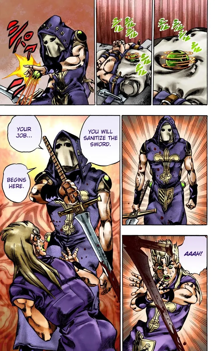 JoJo's Bizarre Adventure Steel Ball Run Colored Manga — Chapter 20 — Page 27