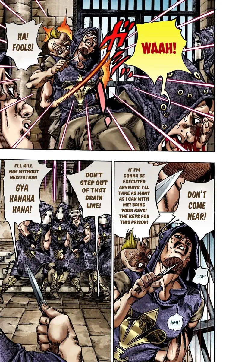 JoJo's Bizarre Adventure Steel Ball Run Colored Manga — Chapter 21 — Page 4