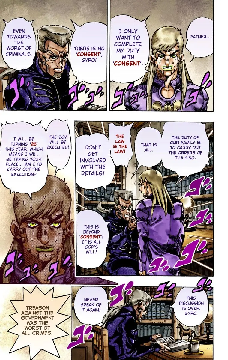 JoJo's Bizarre Adventure Steel Ball Run Colored Manga — Chapter 21 — Page 10