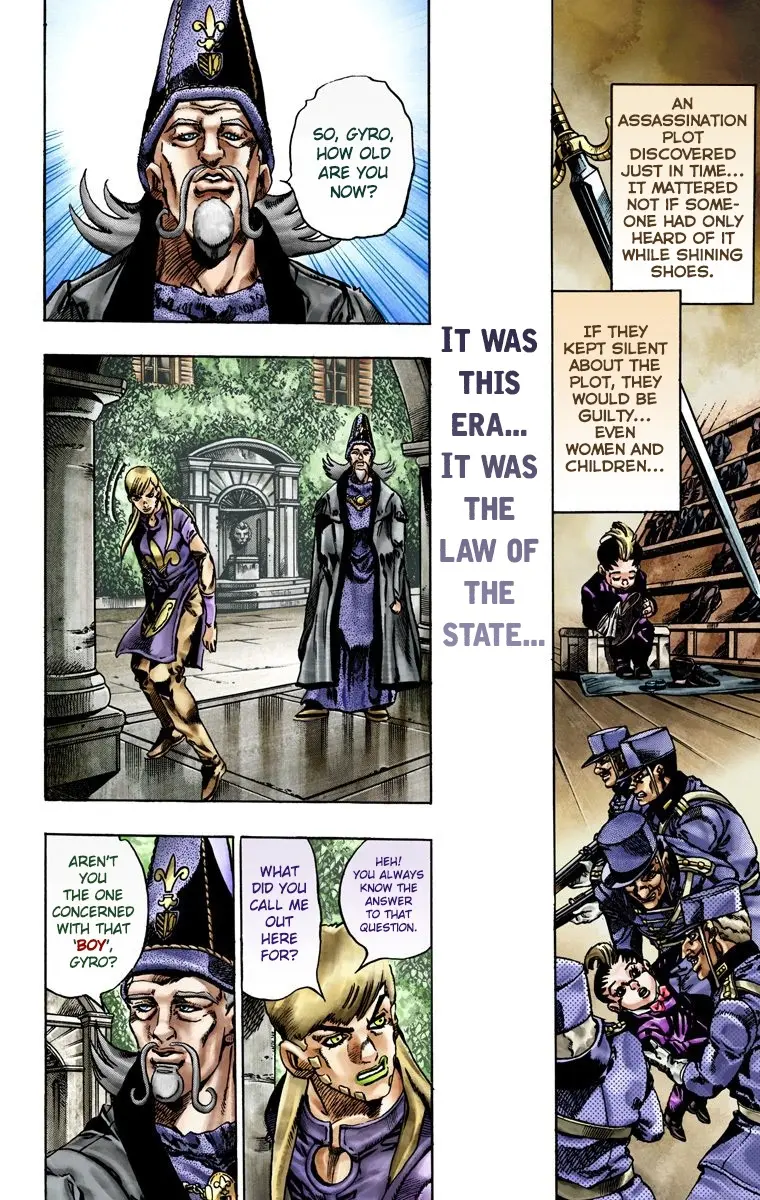 JoJo's Bizarre Adventure Steel Ball Run Colored Manga — Chapter 21 — Page 11