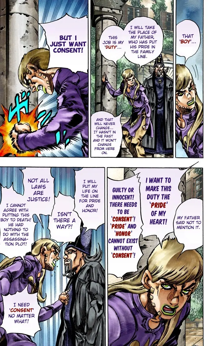 JoJo's Bizarre Adventure Steel Ball Run Colored Manga — Chapter 21 — Page 12
