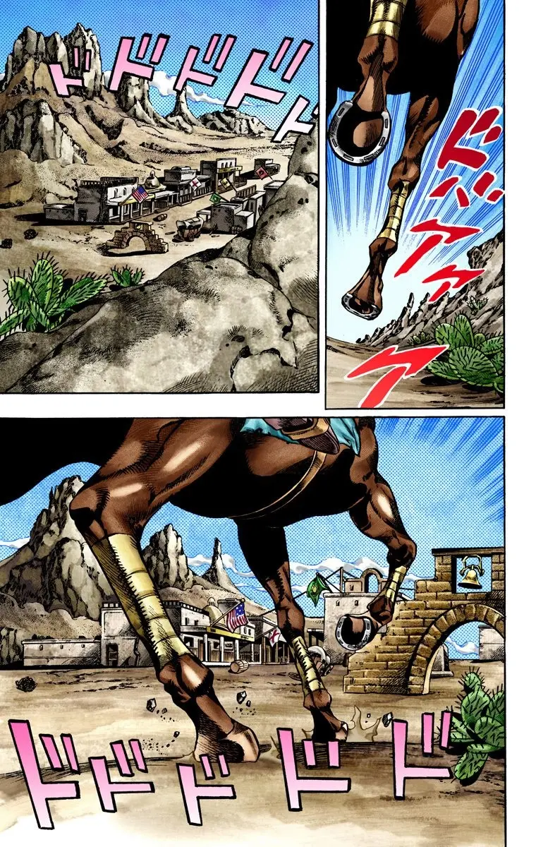 JoJo's Bizarre Adventure Steel Ball Run Colored Manga — Chapter 21 — Page 18