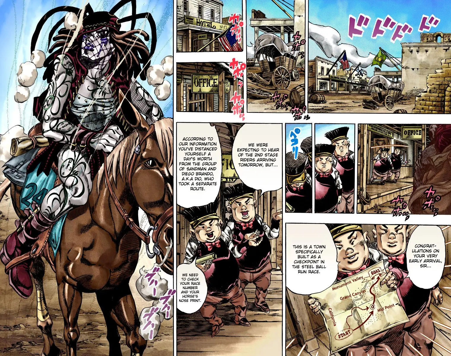 JoJo's Bizarre Adventure Steel Ball Run Colored Manga — Chapter 21 — Page 19