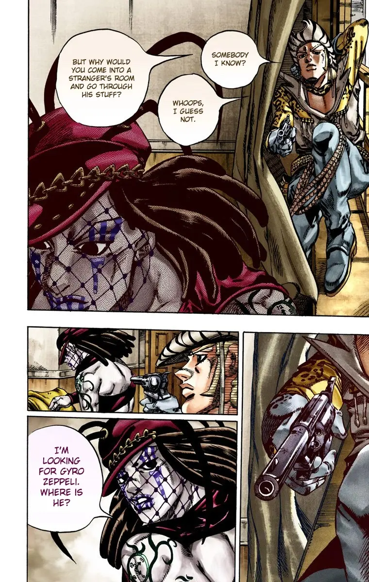 JoJo's Bizarre Adventure Steel Ball Run Colored Manga — Chapter 21 — Page 23