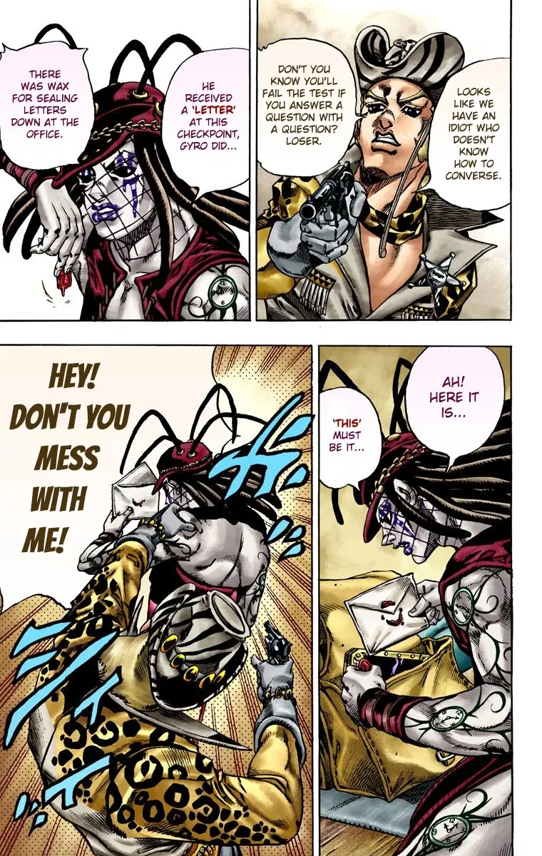 JoJo's Bizarre Adventure Steel Ball Run Colored Manga — Chapter 21 — Page 24
