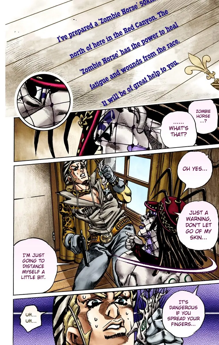 JoJo's Bizarre Adventure Steel Ball Run Colored Manga — Chapter 21 — Page 27