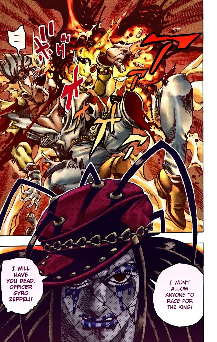JoJo's Bizarre Adventure Steel Ball Run Colored Manga — Chapter 21 — Page 30