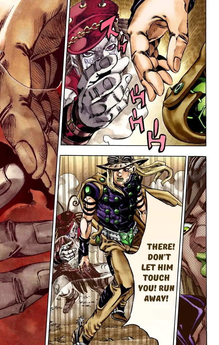 JoJo's Bizarre Adventure Steel Ball Run Colored Manga β Chapter 22 β Page 9