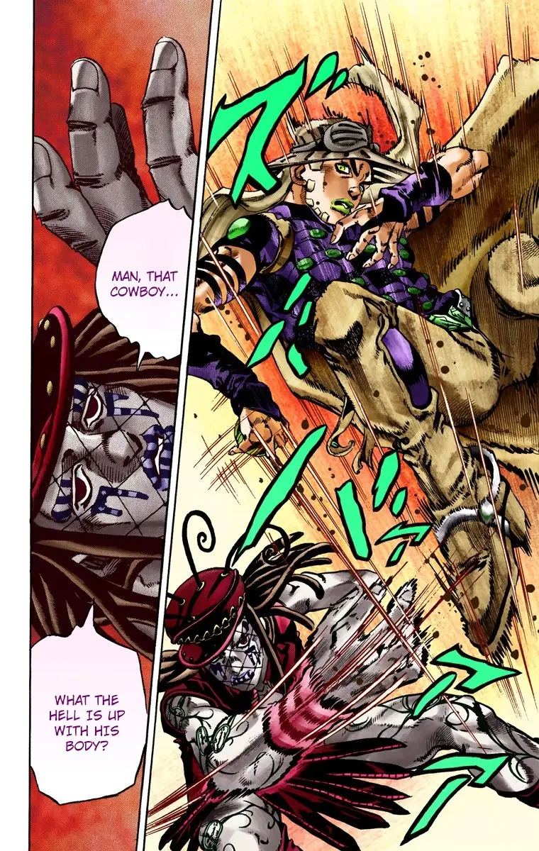 JoJo's Bizarre Adventure Steel Ball Run Colored Manga β Chapter 22 β Page 10