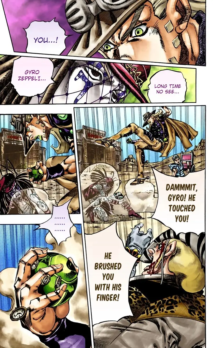 JoJo's Bizarre Adventure Steel Ball Run Colored Manga β Chapter 22 β Page 11
