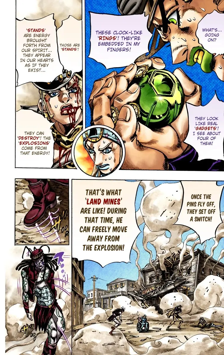 JoJo's Bizarre Adventure Steel Ball Run Colored Manga β Chapter 22 β Page 14