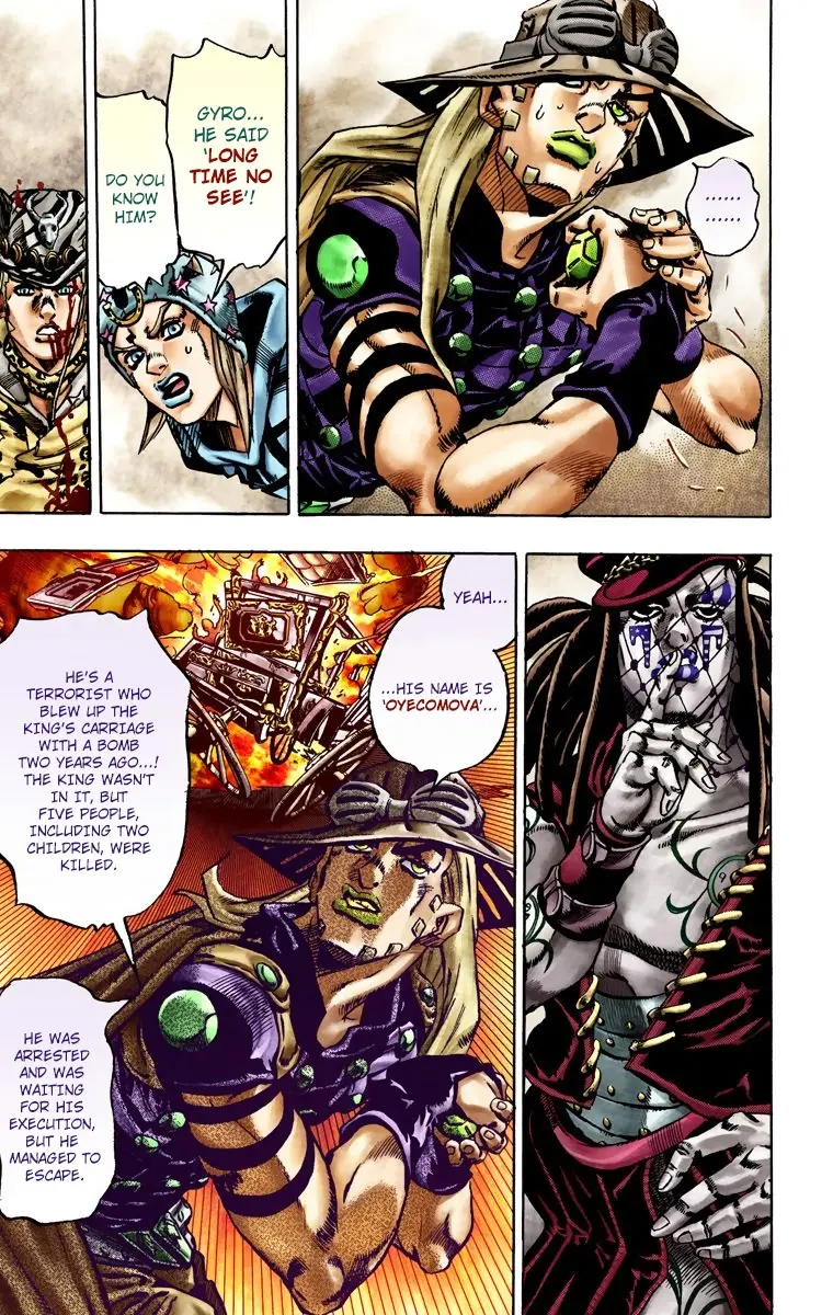 JoJo's Bizarre Adventure Steel Ball Run Colored Manga β Chapter 22 β Page 15