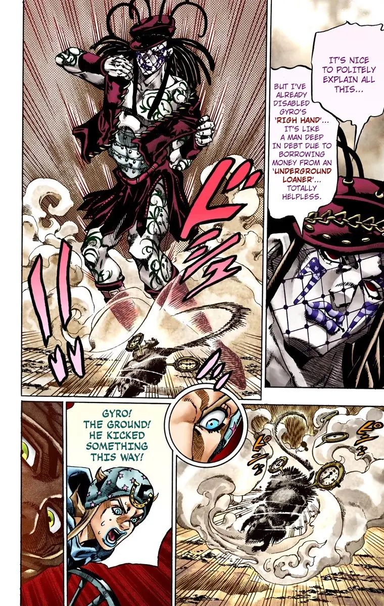 JoJo's Bizarre Adventure Steel Ball Run Colored Manga β Chapter 22 β Page 18