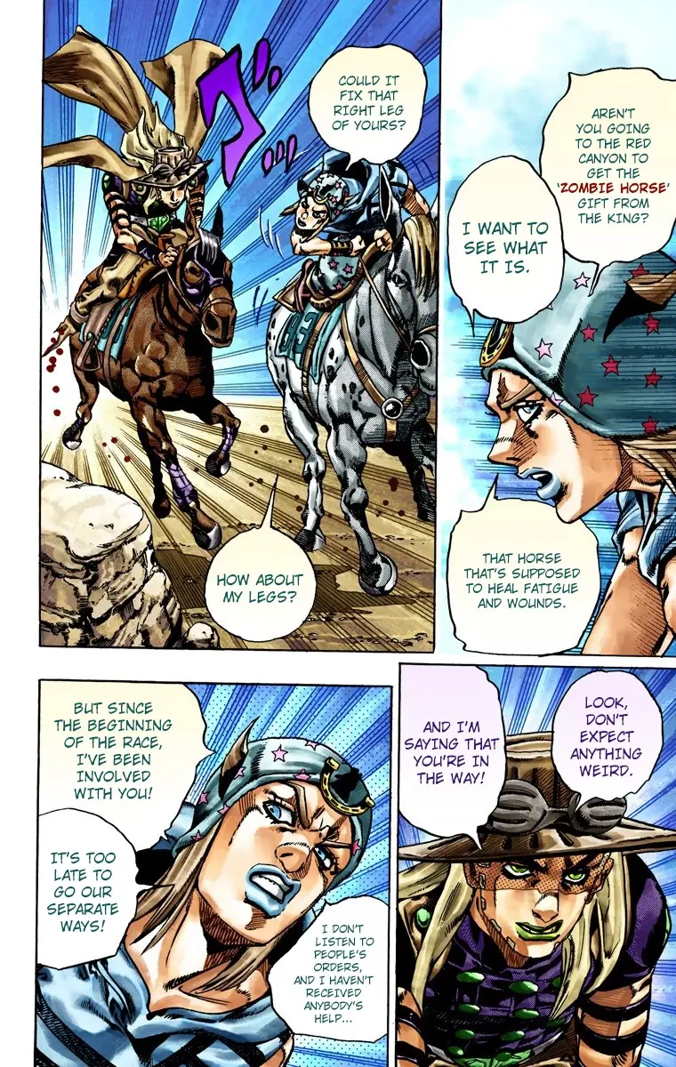 JoJo's Bizarre Adventure Steel Ball Run Colored Manga β Chapter 23 β Page 4