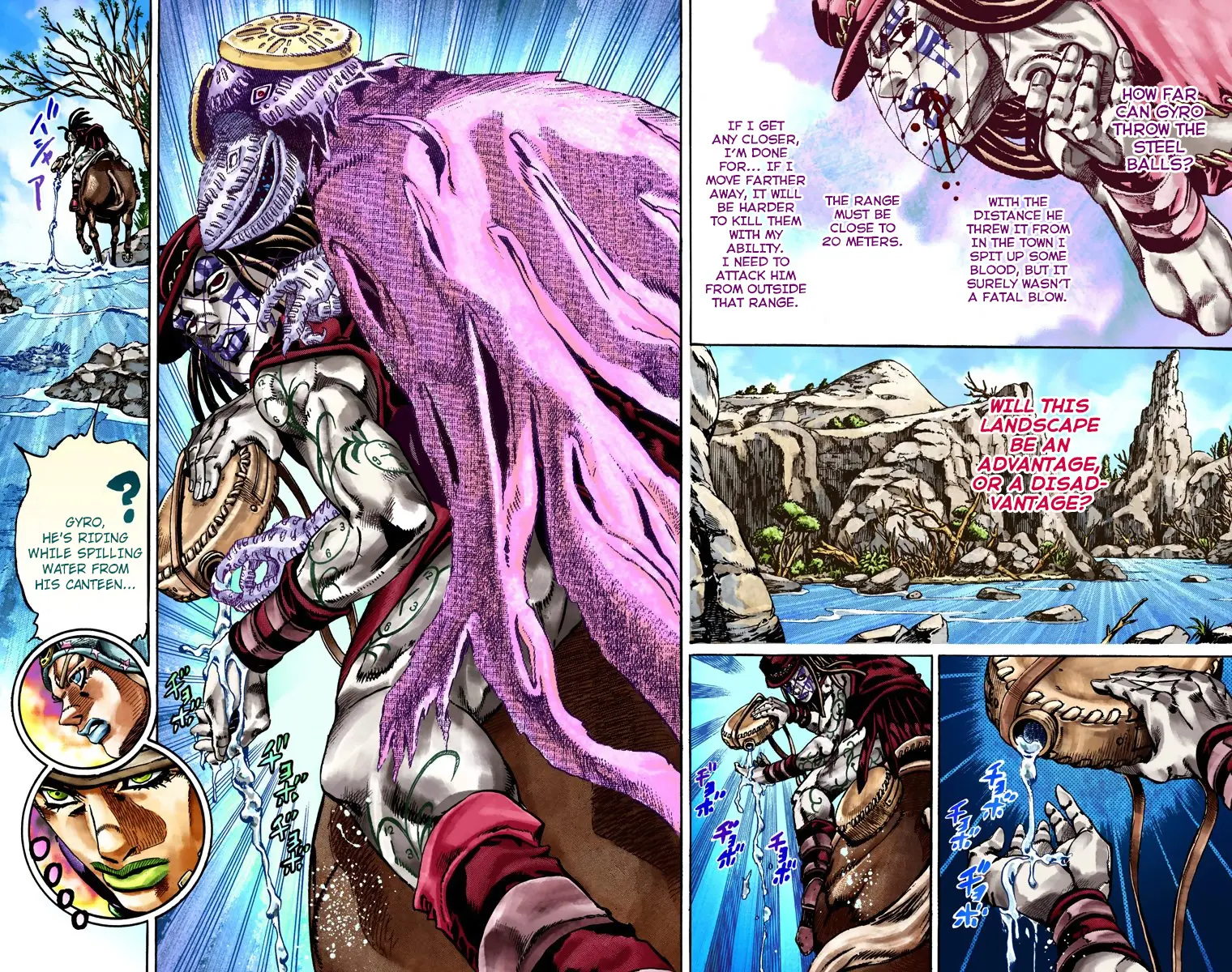 JoJo's Bizarre Adventure Steel Ball Run Colored Manga β Chapter 23 β Page 6
