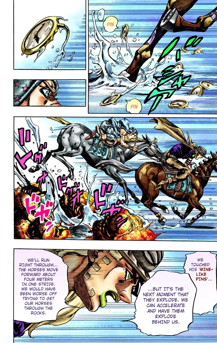 JoJo's Bizarre Adventure Steel Ball Run Colored Manga β Chapter 23 β Page 9