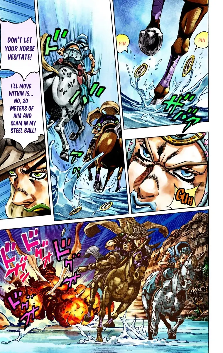 JoJo's Bizarre Adventure Steel Ball Run Colored Manga β Chapter 23 β Page 10