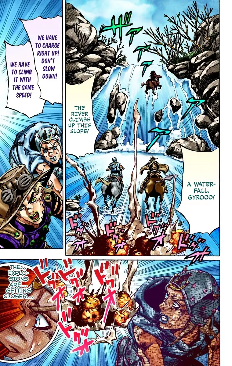 JoJo's Bizarre Adventure Steel Ball Run Colored Manga β Chapter 23 β Page 12