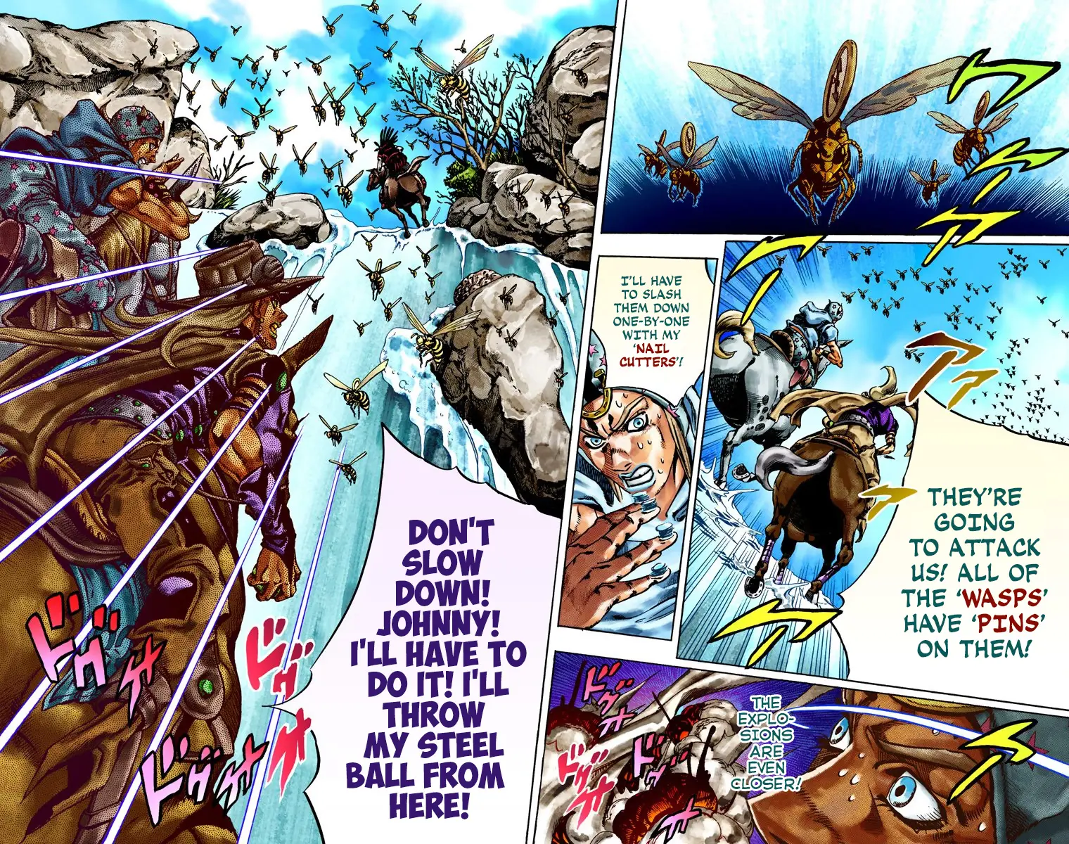JoJo's Bizarre Adventure Steel Ball Run Colored Manga β Chapter 23 β Page 15
