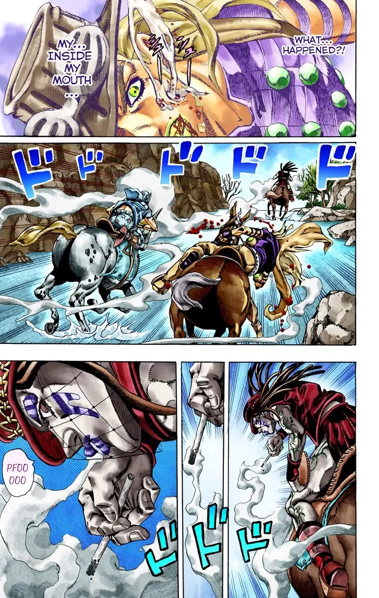 JoJo's Bizarre Adventure Steel Ball Run Colored Manga β Chapter 23 β Page 20