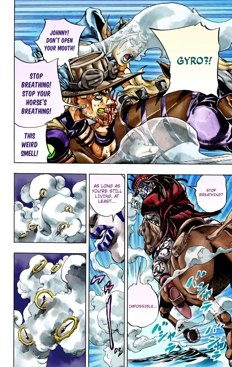 JoJo's Bizarre Adventure Steel Ball Run Colored Manga β Chapter 23 β Page 21