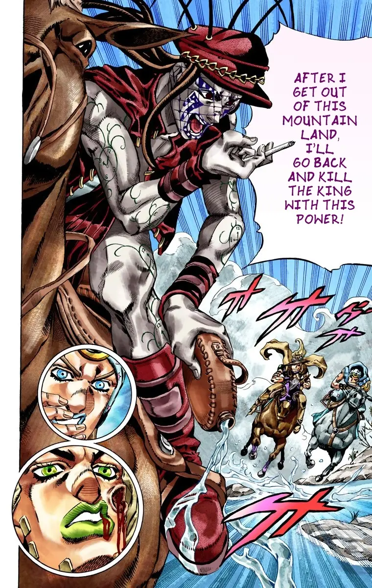JoJo's Bizarre Adventure Steel Ball Run Colored Manga β Chapter 23 β Page 23