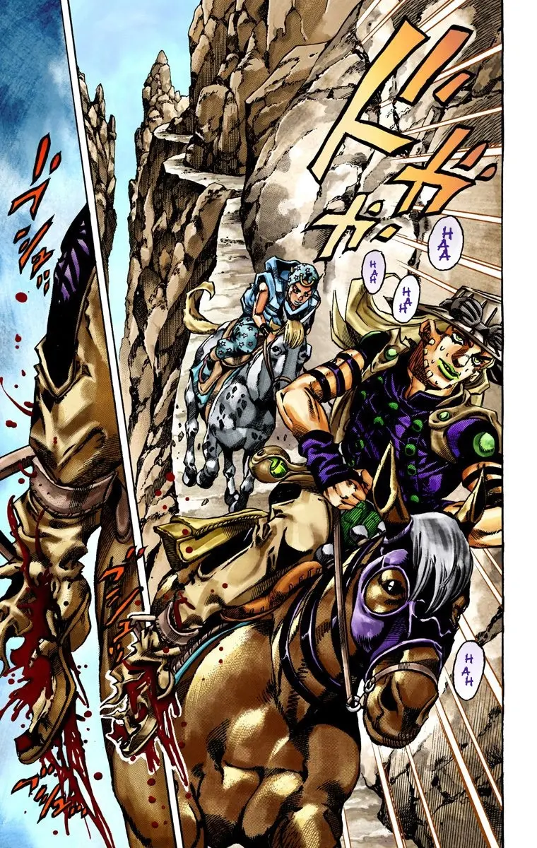 JoJo's Bizarre Adventure Steel Ball Run Colored Manga — Chapter 24 — Page 5