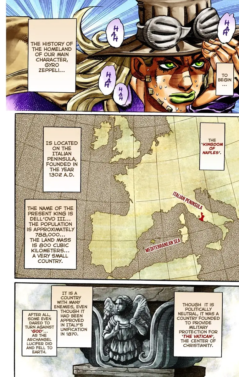 JoJo's Bizarre Adventure Steel Ball Run Colored Manga — Chapter 24 — Page 6