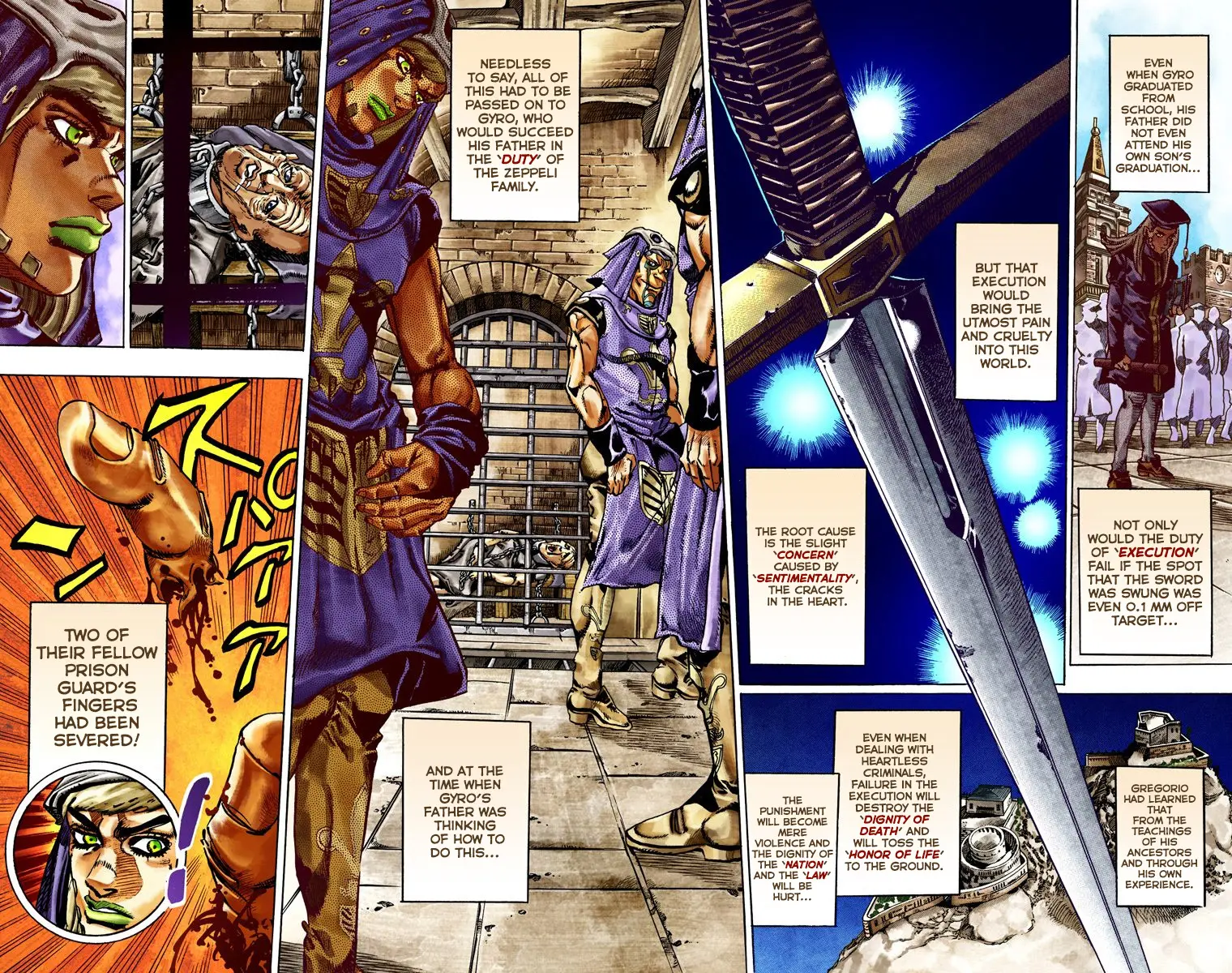 JoJo's Bizarre Adventure Steel Ball Run Colored Manga — Chapter 24 — Page 8