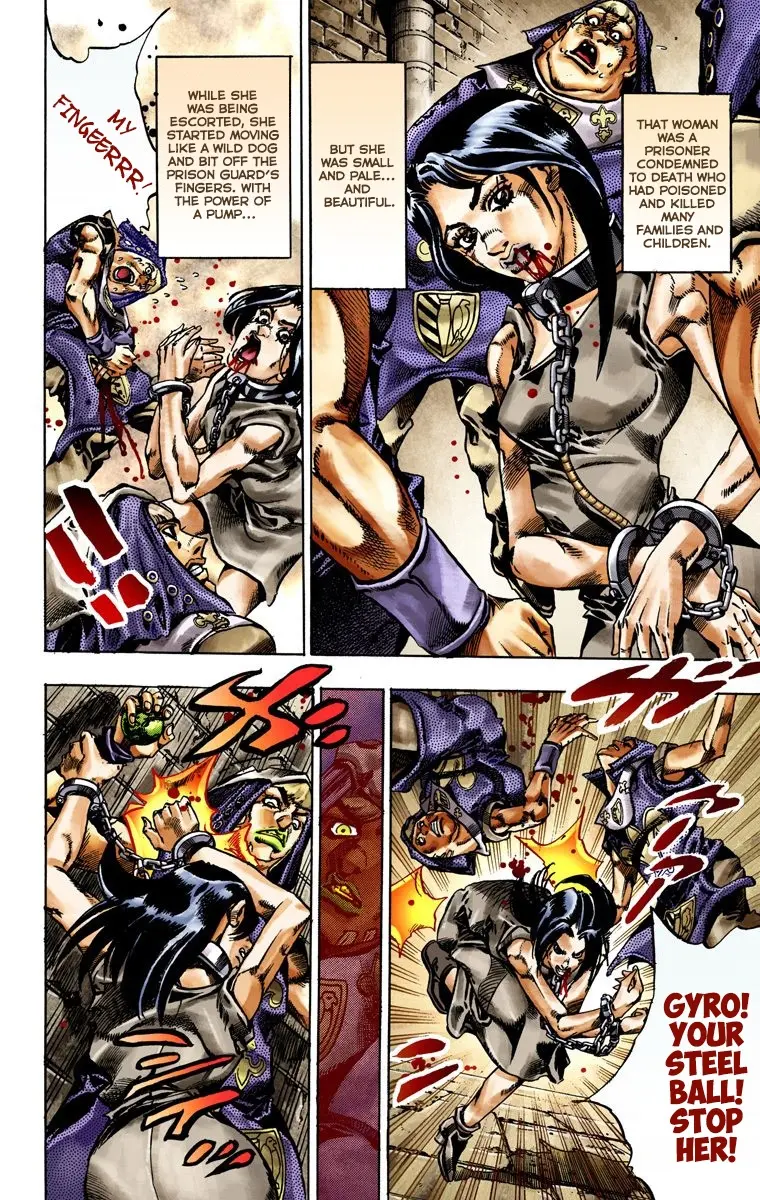 JoJo's Bizarre Adventure Steel Ball Run Colored Manga — Chapter 24 — Page 9