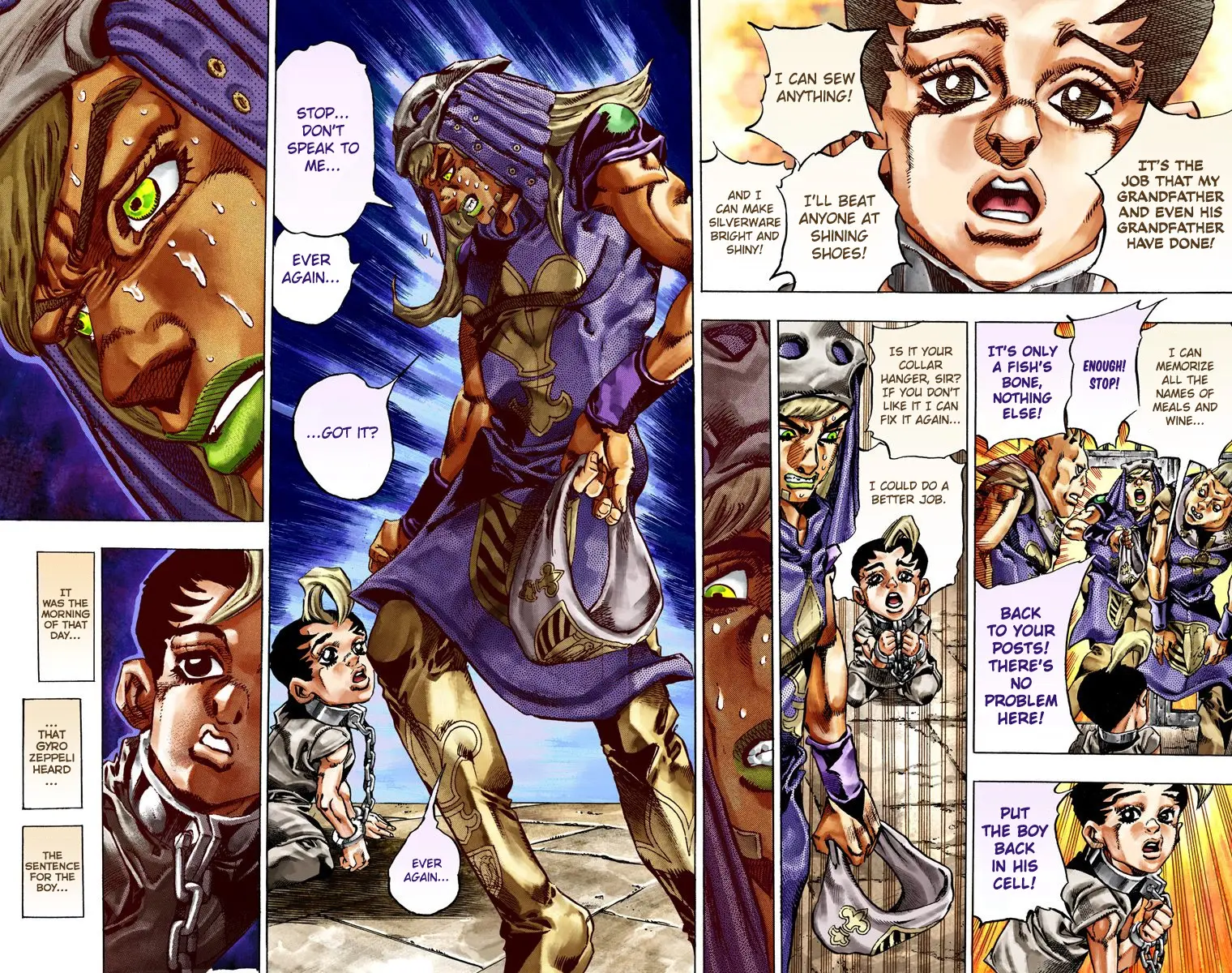 JoJo's Bizarre Adventure Steel Ball Run Colored Manga — Chapter 24 — Page 17