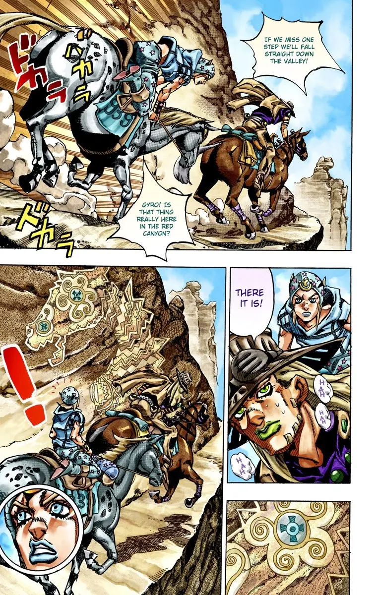 JoJo's Bizarre Adventure Steel Ball Run Colored Manga — Chapter 24 — Page 19