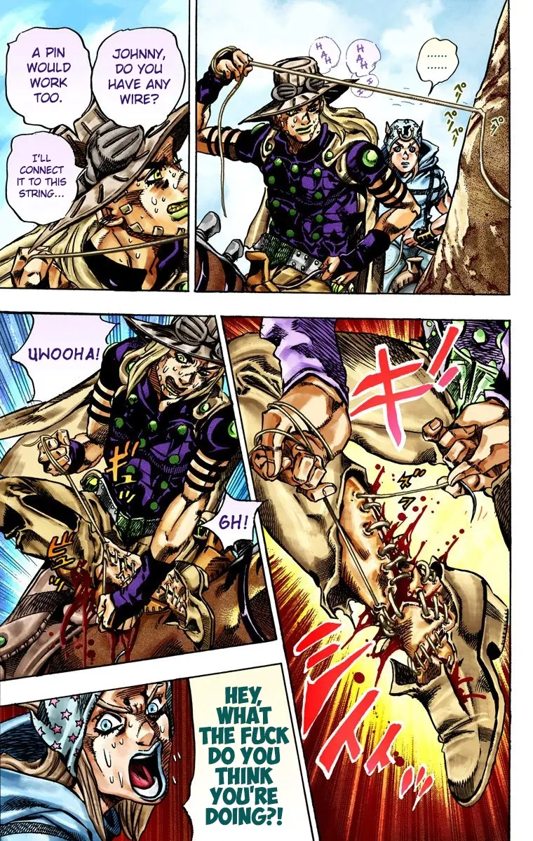 JoJo's Bizarre Adventure Steel Ball Run Colored Manga — Chapter 24 — Page 21