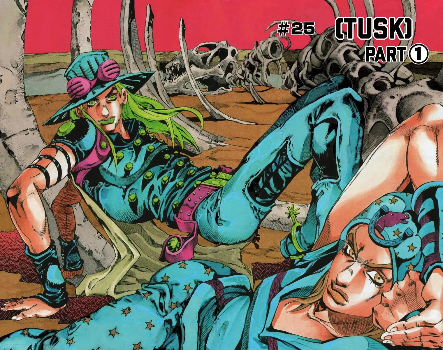 JoJo's Bizarre Adventure Steel Ball Run Colored Manga — Chapter 25 — Page 3