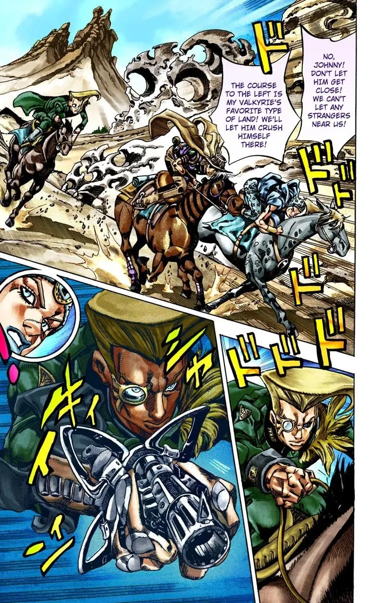 JoJo's Bizarre Adventure Steel Ball Run Colored Manga — Chapter 25 — Page 8
