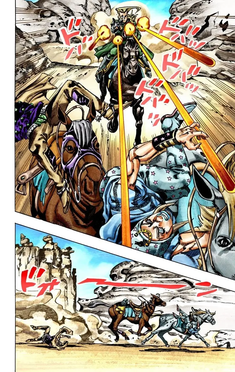 JoJo's Bizarre Adventure Steel Ball Run Colored Manga — Chapter 25 — Page 10