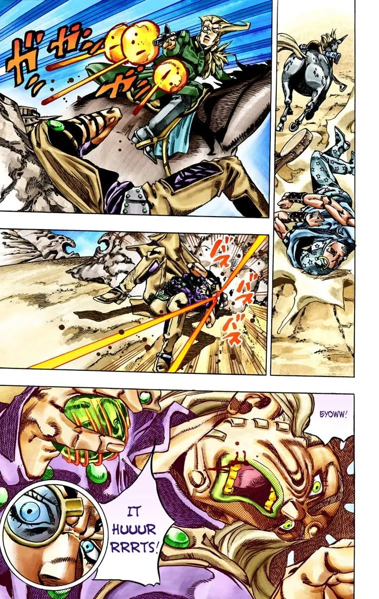 JoJo's Bizarre Adventure Steel Ball Run Colored Manga — Chapter 25 — Page 11