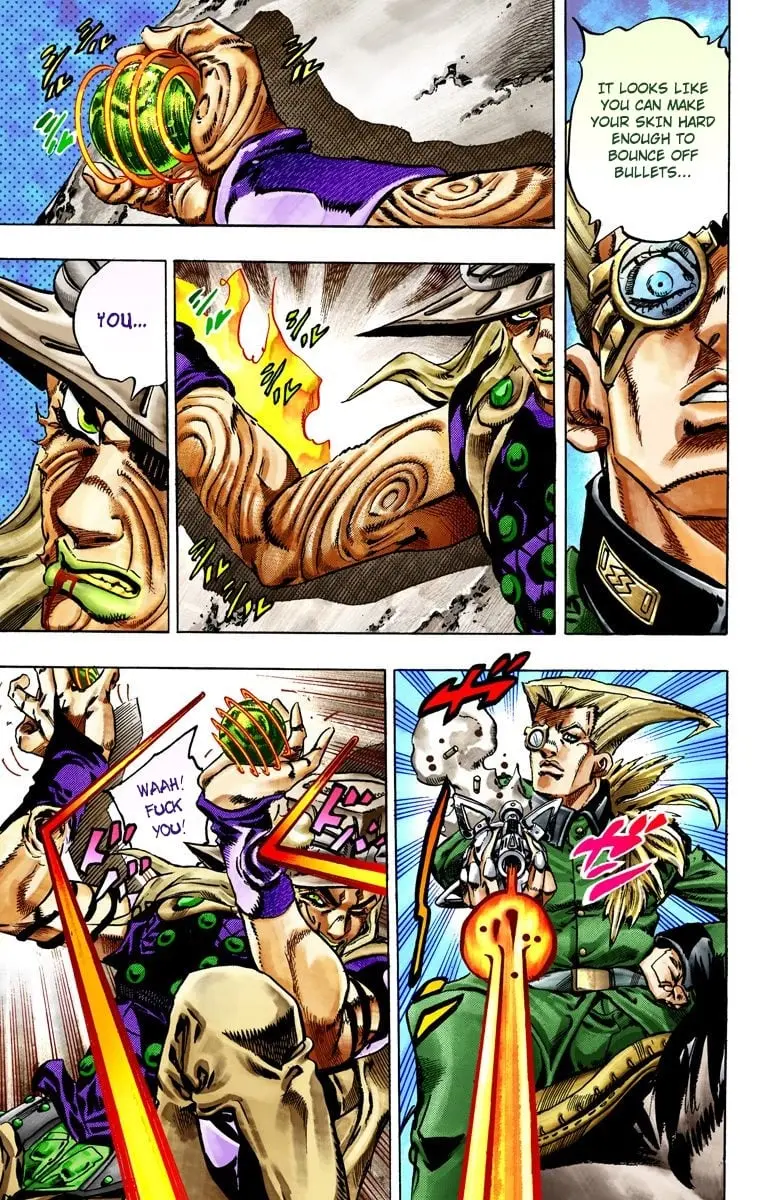 JoJo's Bizarre Adventure Steel Ball Run Colored Manga — Chapter 25 — Page 13