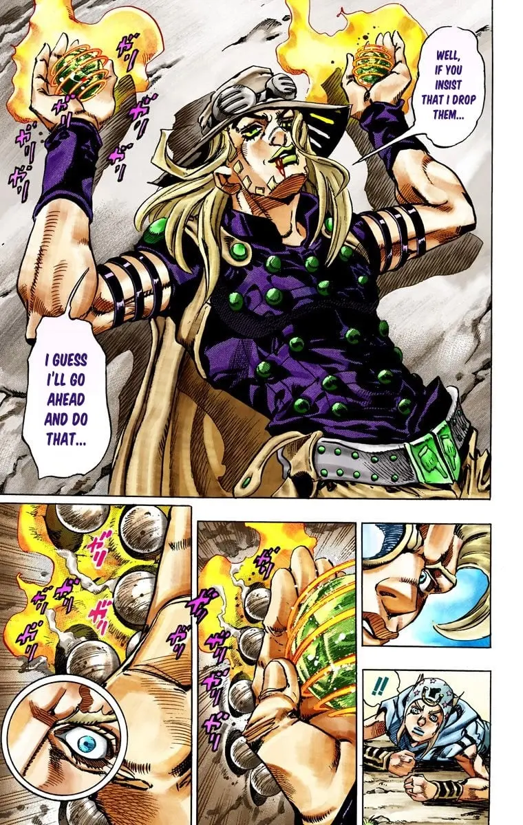 JoJo's Bizarre Adventure Steel Ball Run Colored Manga — Chapter 25 — Page 15