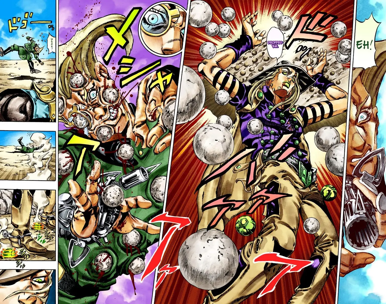 JoJo's Bizarre Adventure Steel Ball Run Colored Manga — Chapter 25 — Page 16