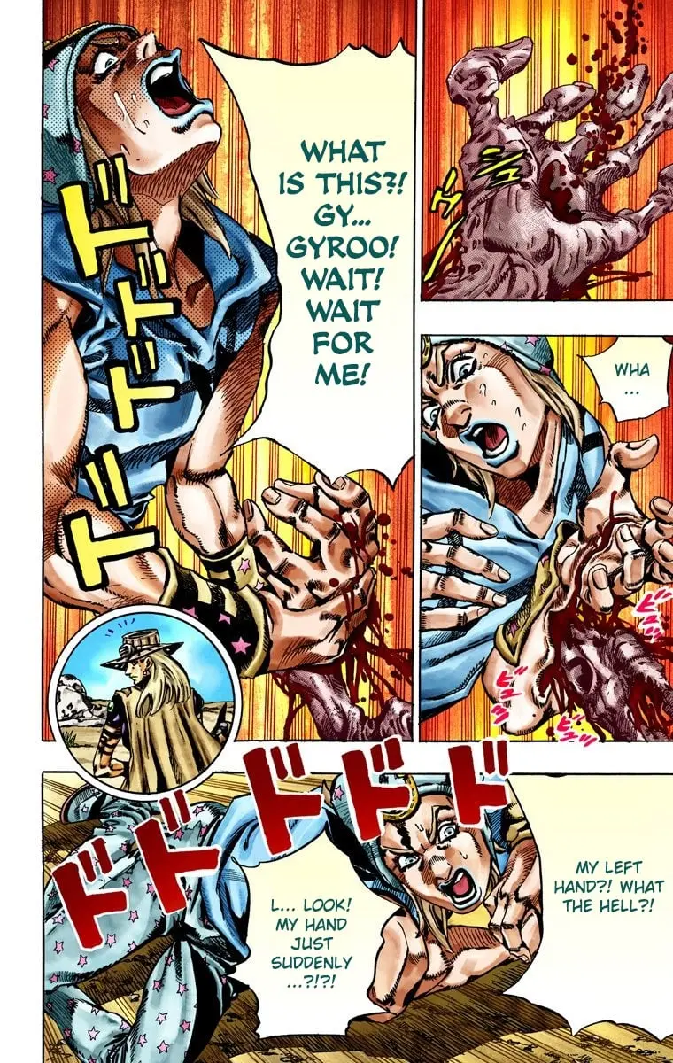 JoJo's Bizarre Adventure Steel Ball Run Colored Manga — Chapter 25 — Page 22