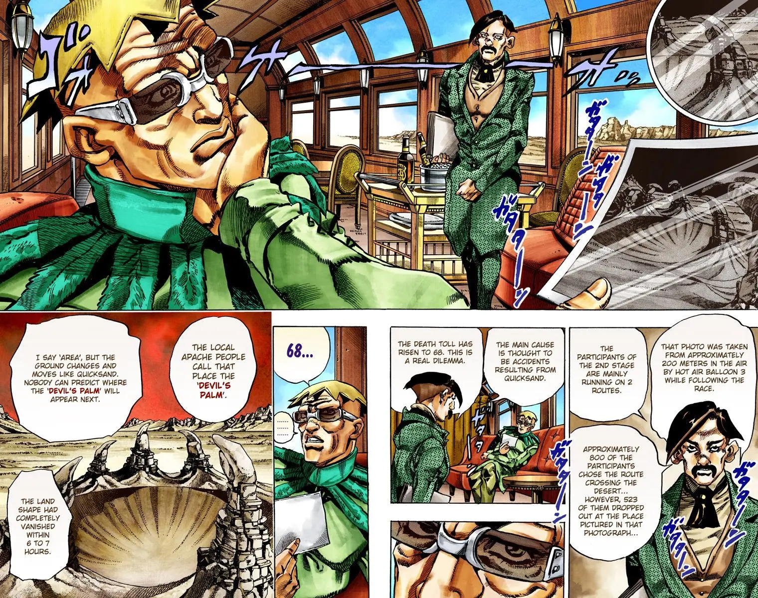JoJo's Bizarre Adventure Steel Ball Run Colored Manga — Chapter 25 — Page 26