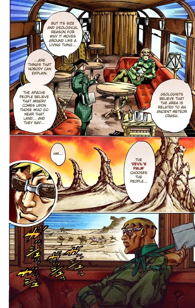 JoJo's Bizarre Adventure Steel Ball Run Colored Manga — Chapter 25 — Page 27