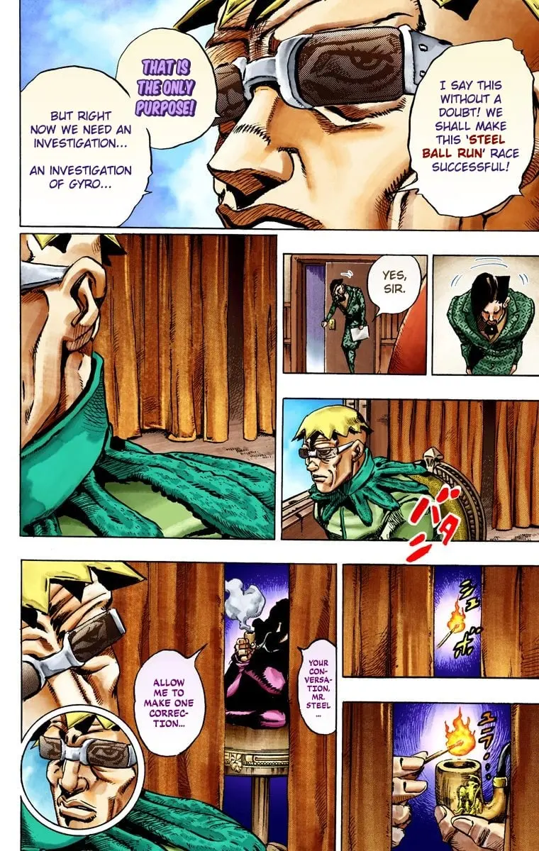 JoJo's Bizarre Adventure Steel Ball Run Colored Manga — Chapter 25 — Page 31