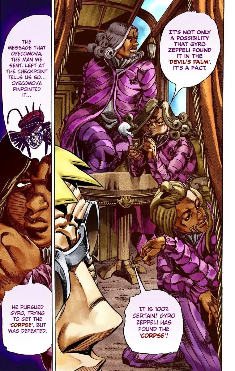 JoJo's Bizarre Adventure Steel Ball Run Colored Manga — Chapter 25 — Page 32