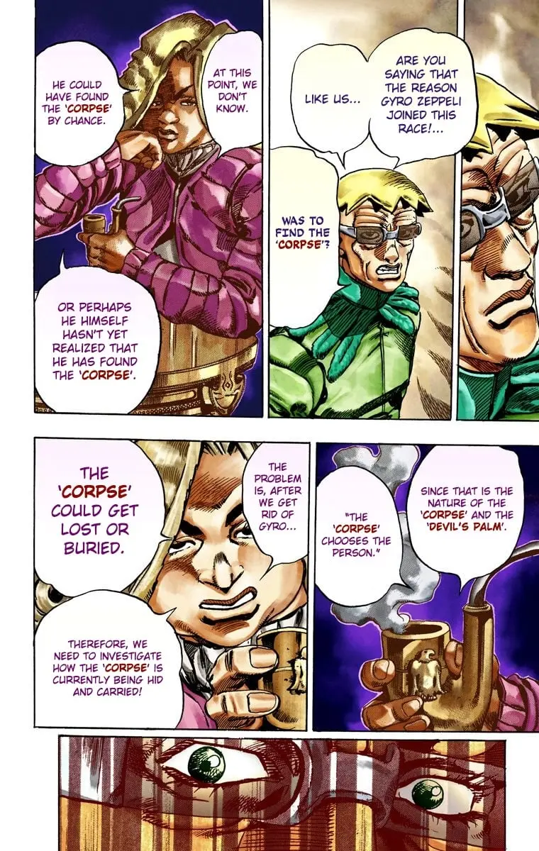 JoJo's Bizarre Adventure Steel Ball Run Colored Manga — Chapter 25 — Page 33